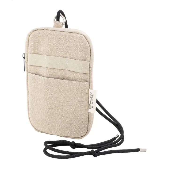 Recycled canvas crossbody mobile bag - AP800129 (ANDA#00)